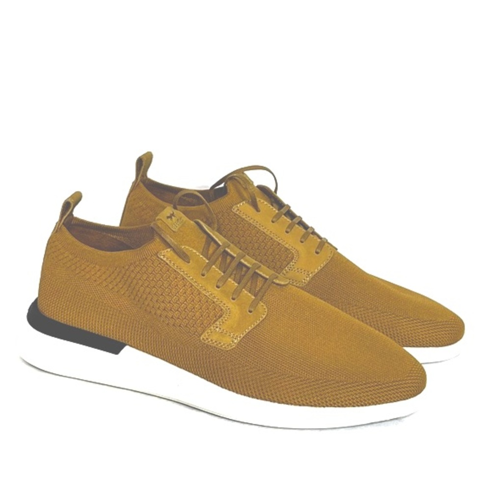 Wolf & Shepherd Swiftknit Derby - Honey/White Size 10 NEW w/o box.